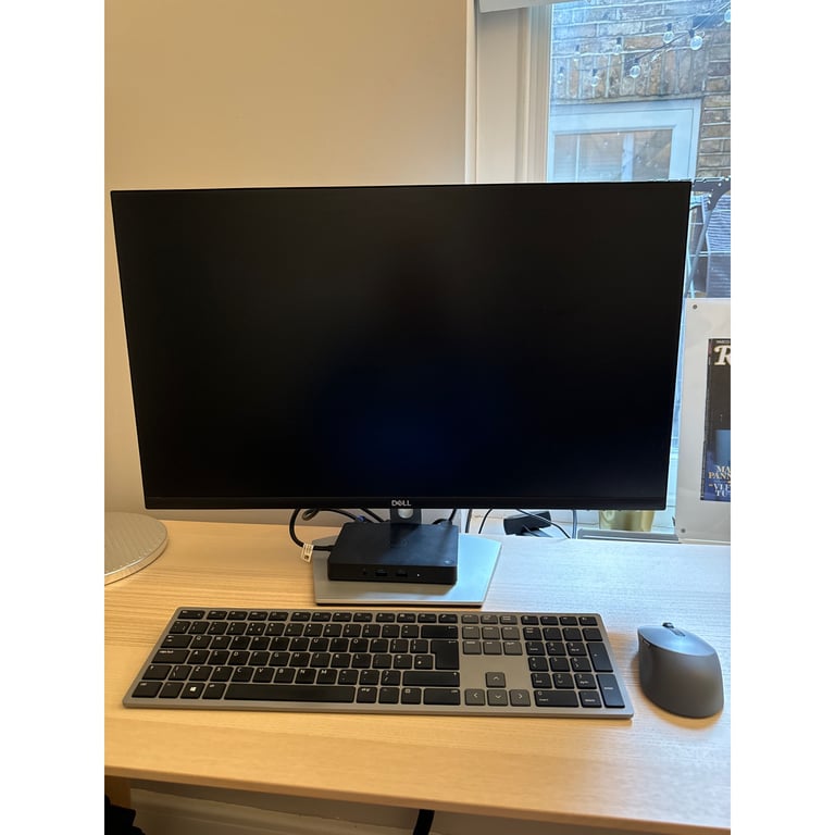 Dell Monitor + Dock + Keyb & Mouse