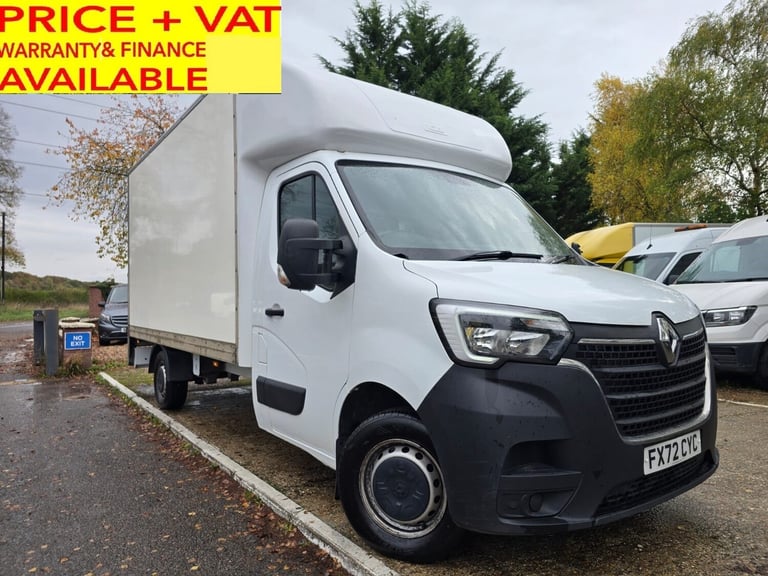 2023 Renault Master LL35 dCi 145 Business LUTON VAN WITH TAIL LIFT CHASSIS CAB Diesel Manual