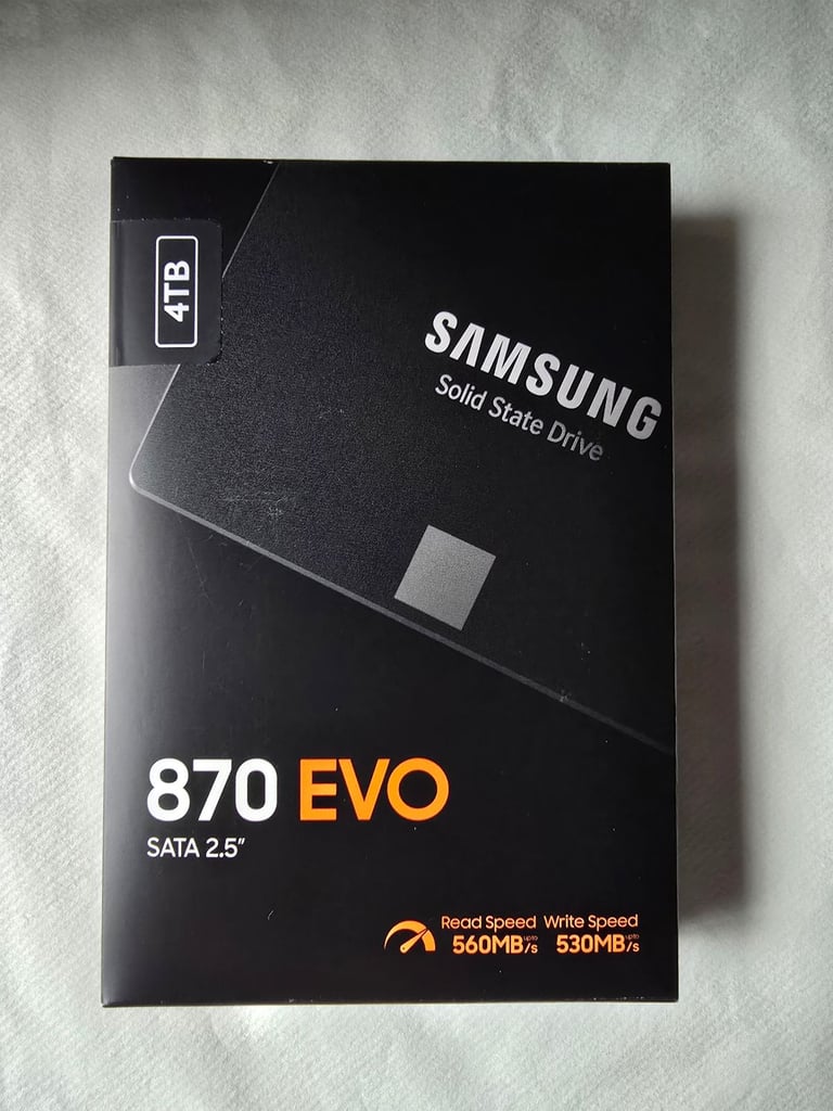 image for Samsung ssd 870 Evo 4TB