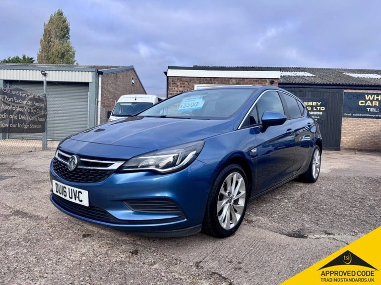 2016 Vauxhall Astra 1.6 CDTi ecoFLEX Design Hatchback 5dr Diesel Manual Euro 6 (s/s) (110 ps) Hat...
