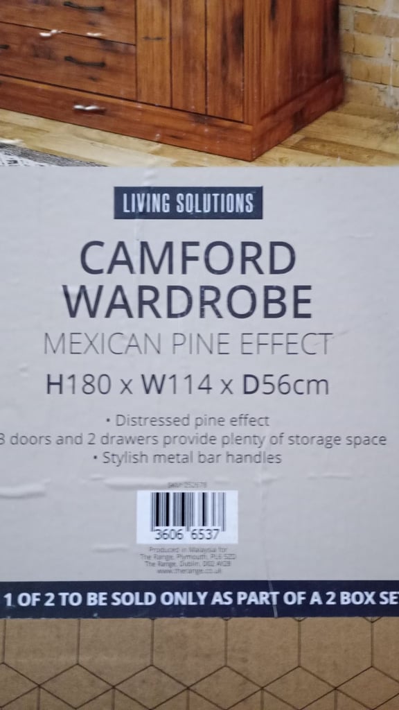 Brand new in box wardrobe