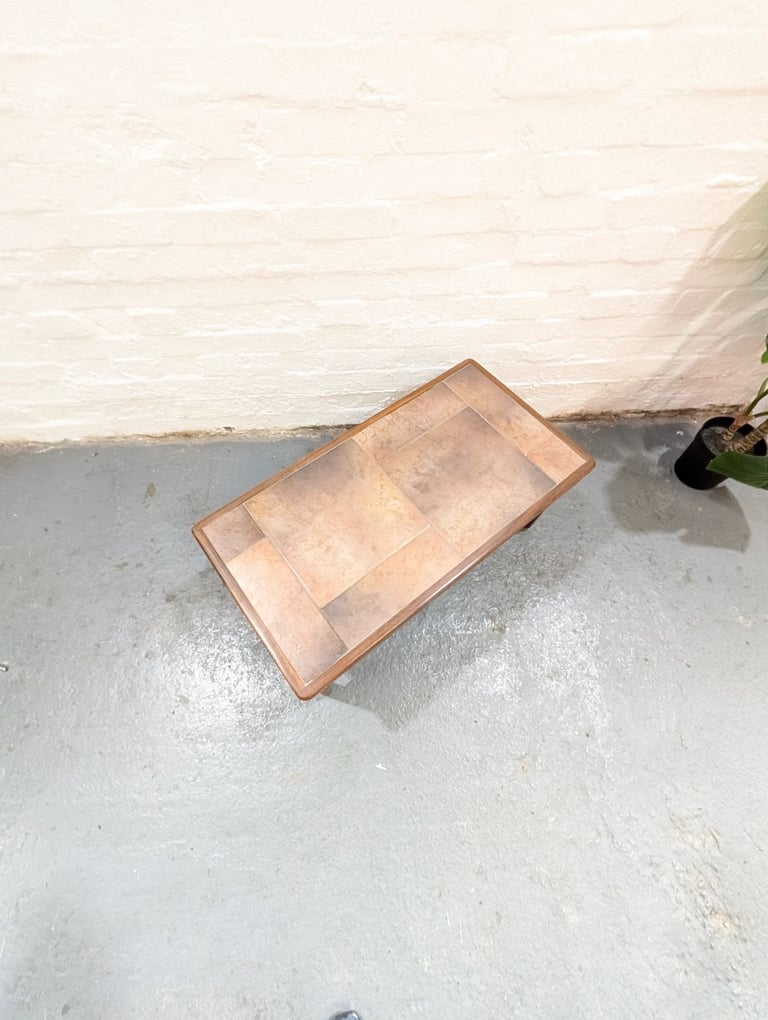 Danish Mid Century Teak Two Tier Coffee Table