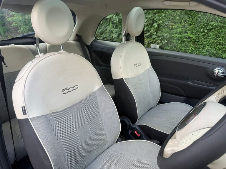 Fiat 500 1.2 Lounge Euro 6 (s/s) 3dr with 11 Months MOT&FSH&Panoramic Roof&Leather Seats&£35 Tax Yr