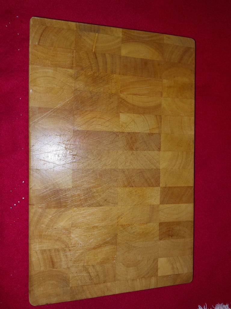 image for Butcher block chopping board