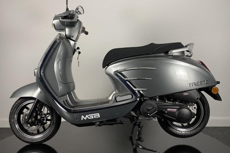 NEW MGB Trieste 125cc Scooter Affordable Reliable Commuter A1 Licence Learner