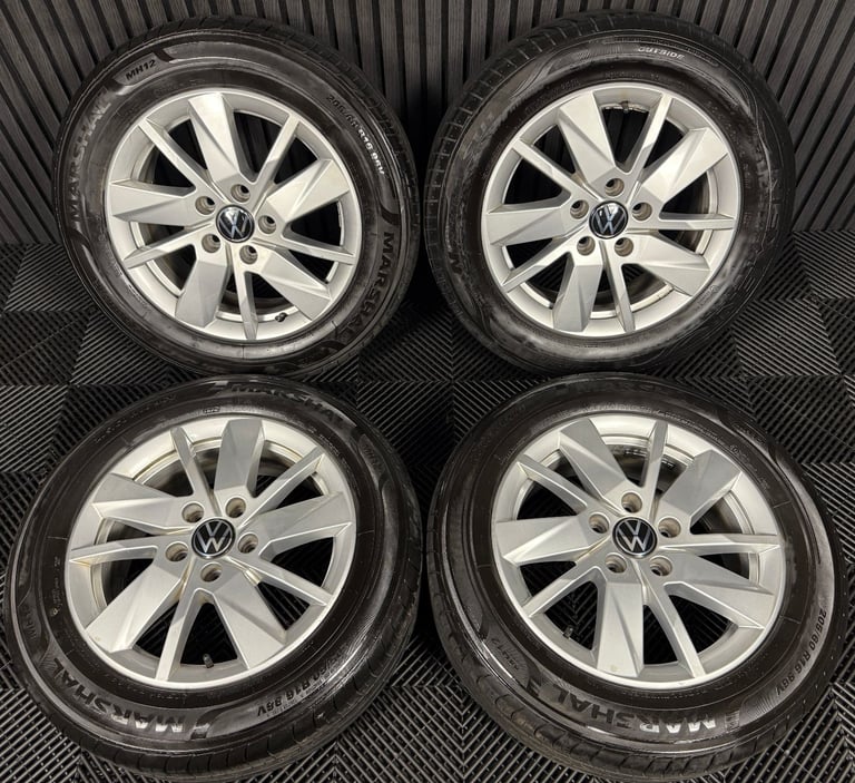 image for 16'' GENUINE VW CADDY VIENNA ALLOY ALLOYS WHEELS TYRES