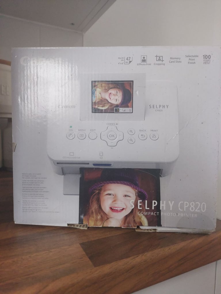 Canon Selphy portable photo printer unused