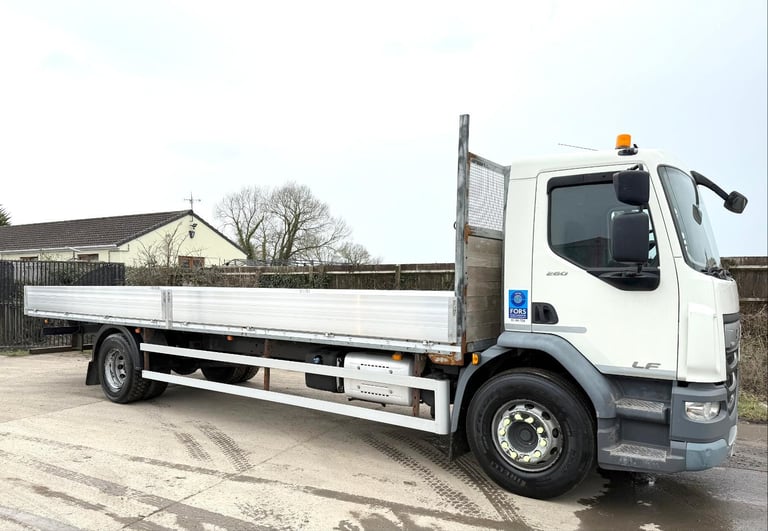 2018 DAF LF55,260 NEW ALLOY SCAFFOLD DOUBLE DROPSIDE 18 TON EURO-6 U-LEZ DAY CAB