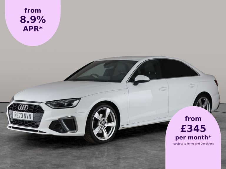 2023 Audi A4 2.0 TFSI 35 S line Saloon 4dr Petrol S Tronic Euro 6 (s/s) (150 ps) - HEATE Saloon P...