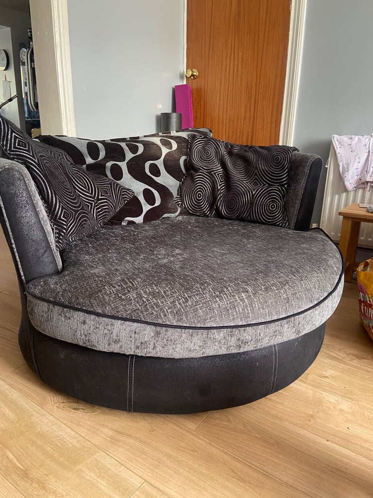 DFS spinning cuddle chair 