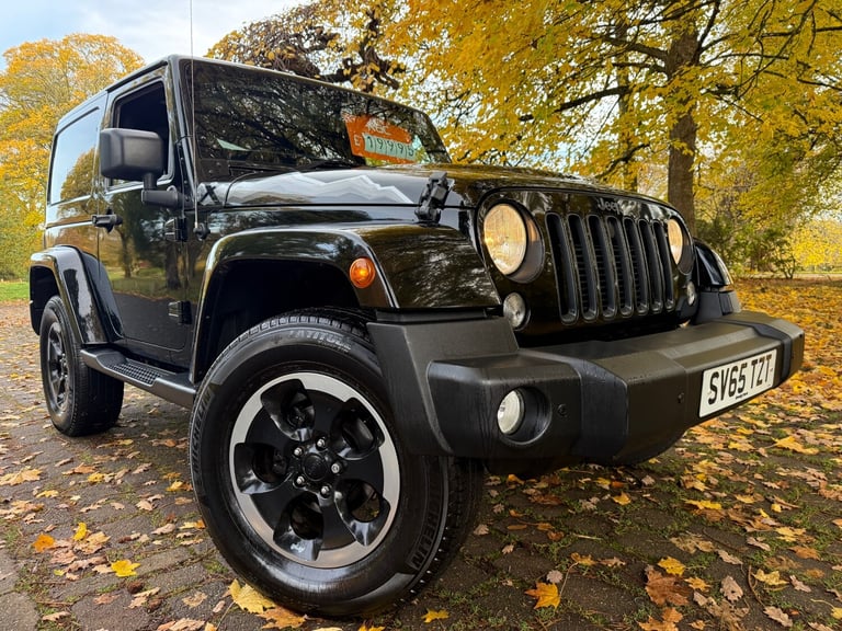 2015 Jeep Wrangler 2.8 CRD X Edition 2dr Auto CONVERTIBLE Diesel Automatic
