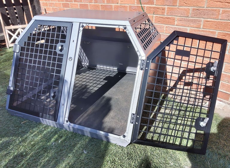 Trans K9 ( B3 ) Transport double dog cage (Lockable & Crash tested) TransK9