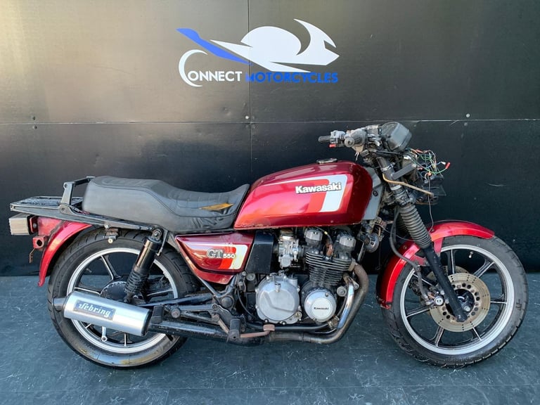 KAWASAKI Z550-GT 1985 RESTORATION PROJECT BIK HPI CLEAR