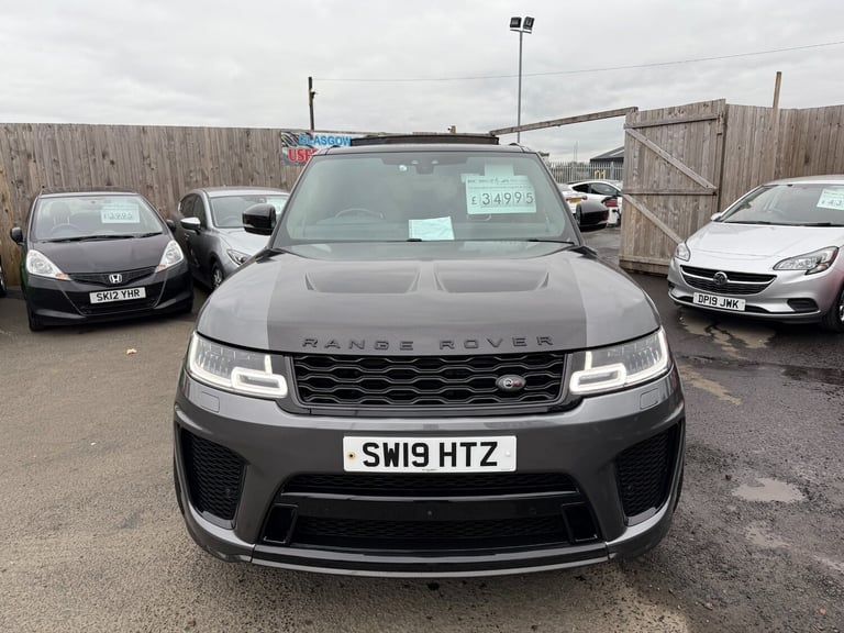 2019 Land Rover Range Rover Sport 5.0 V8 S/C 575 SVR 5dr Auto ESTATE Petrol Automatic