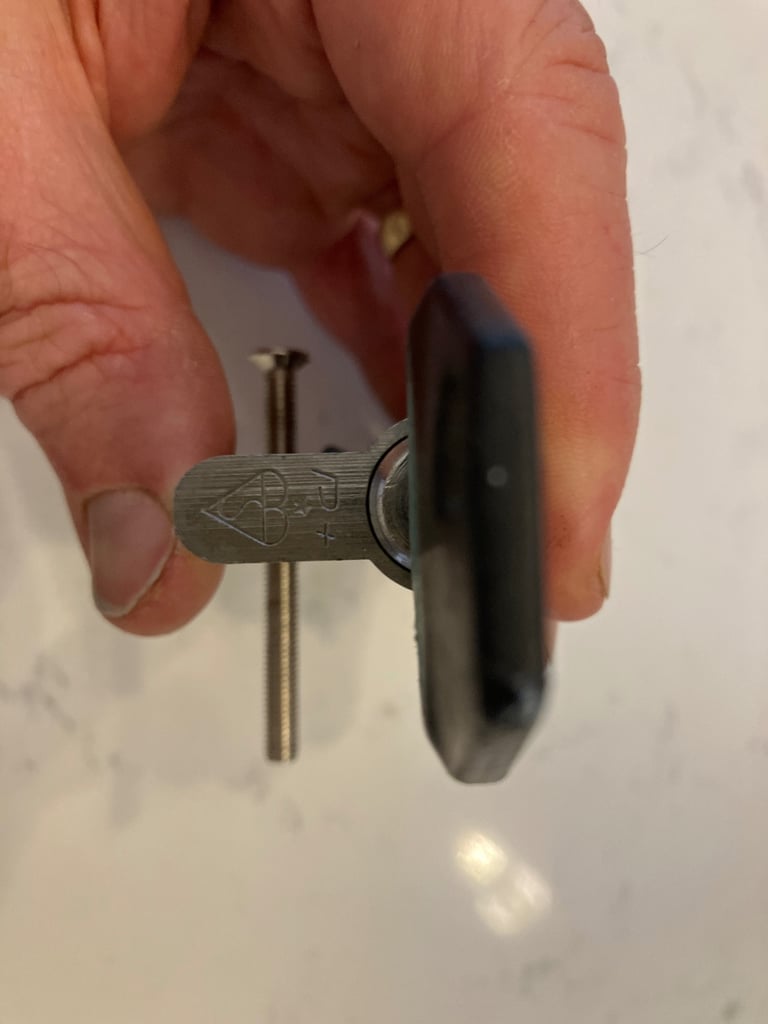 Four locks with keys for UPVC doors. 