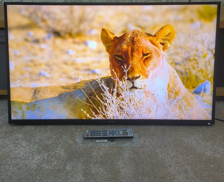 Sharp 43 inch Smart TV 4K Ultra HDR Ace Pro 400 Active Motion Catch-up TV 3x HDMI 43BJ2K