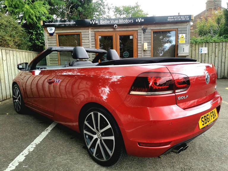 2012 Volkswagen Golf 2.0 TDI BlueMotion Tech GT 2dr CONVERTIBLE Diesel Manual