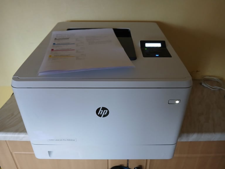 image for HP Laserjet pro M452nw PRINTER