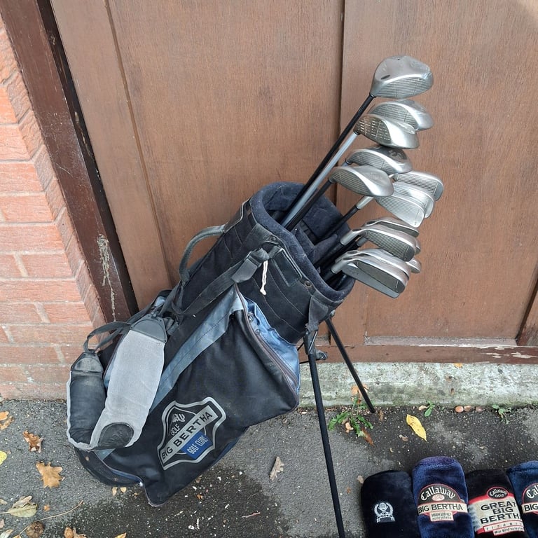 Full Set of Mens Golf Clubs - Callaway Big Bertha 