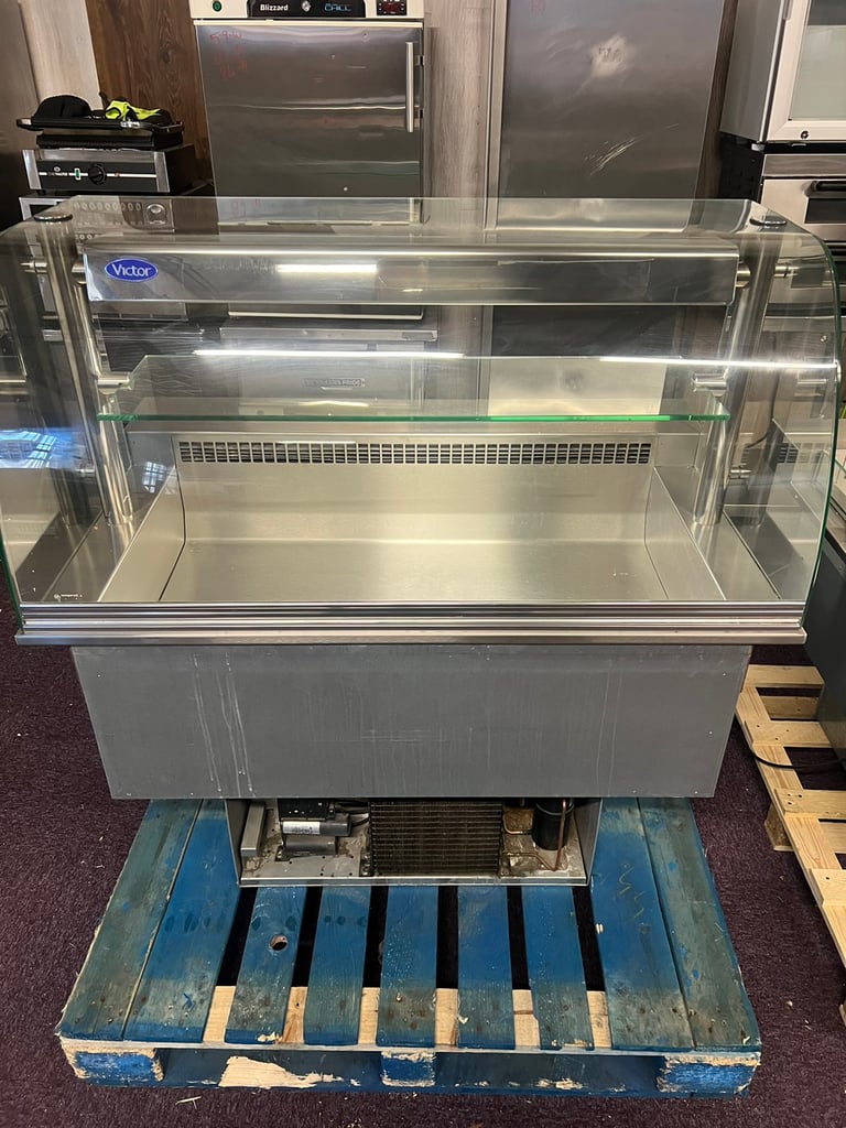 image for Two victor drop in display fridges 