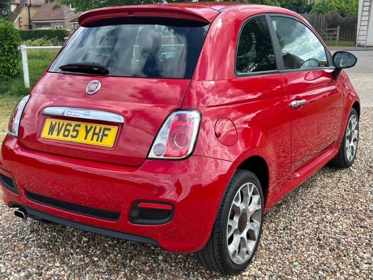2015 65 FIAT 500 1.2 S HATCHBACK 3DR PETROL MANUAL EURO 6 (S/S) (69 BHP)