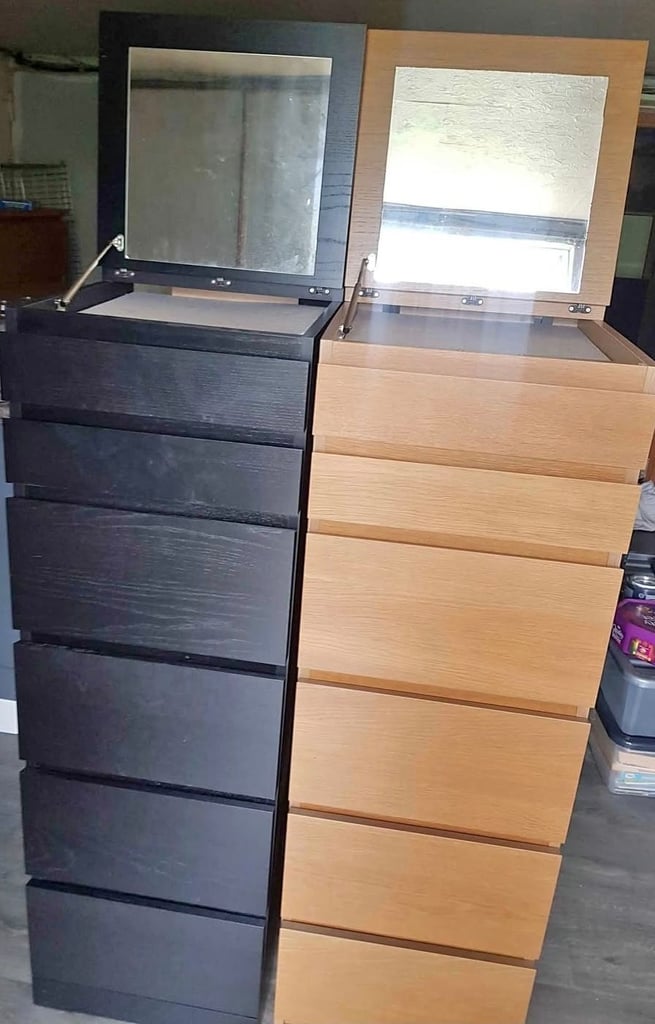 Ikea malm Tallboy x3