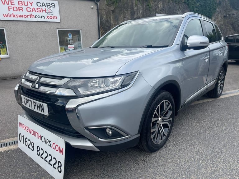 2017 17 MITSUBISHI OUTLANDER 2.2 DI-D GX3 5DR DIESEL AUTO 4WD EURO 6*7 SEATS*AUT