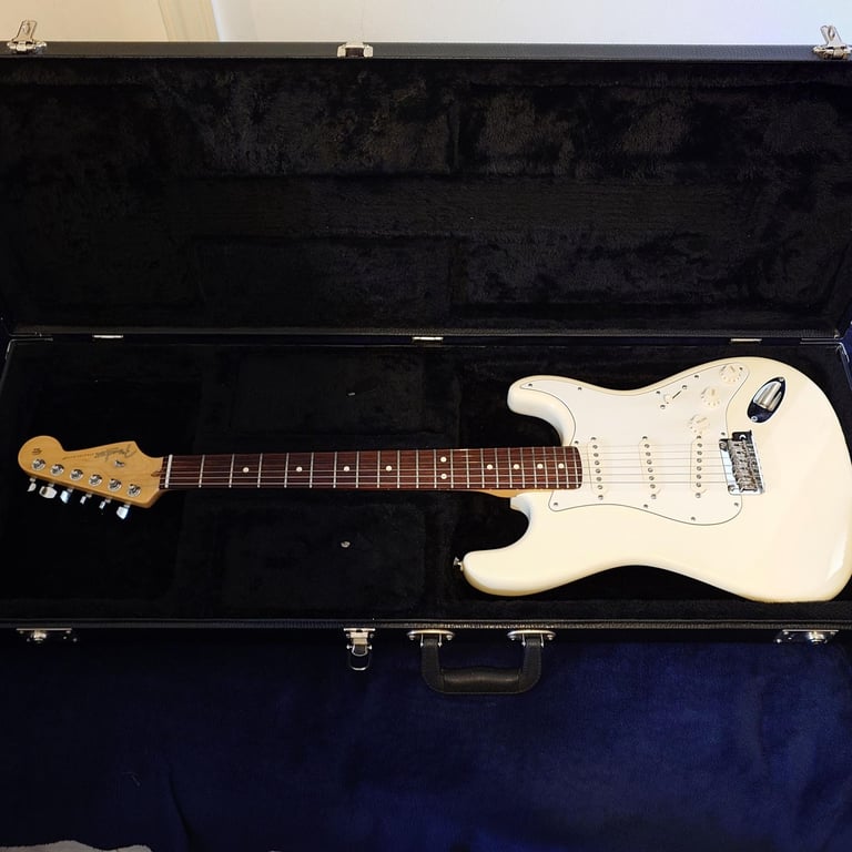 Fender American Standard Stratocaster, Rosewood Fingerboard, Olympic White 2014