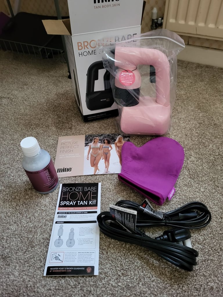Home spray tan kit (Bronzebabe from MineTan)