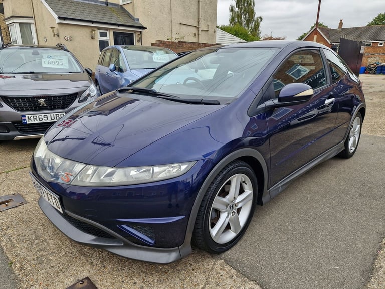 2007 Honda Civic 1.8L Type S i-VTec Semi-Auto Hatchback 3dr Petrol Semi Automatic Euro 4 (13 Hatc...