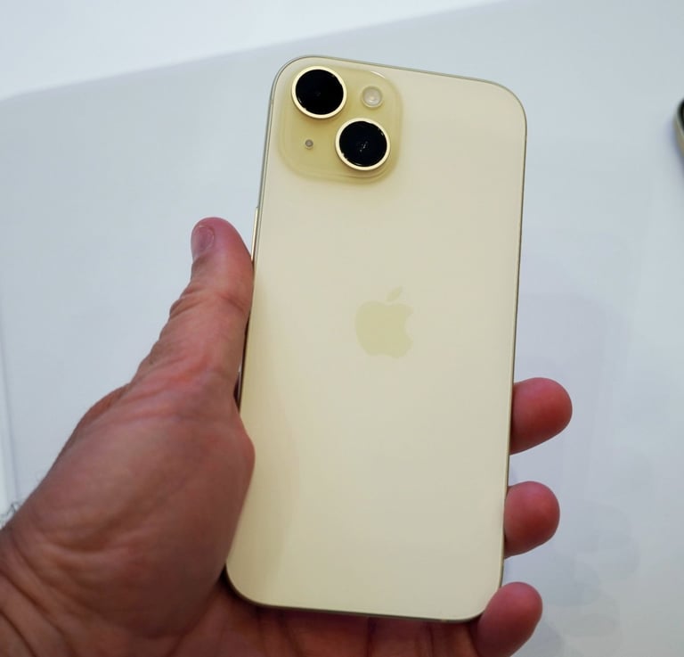 image for Like New Used Apple Iphone 15 Unlocked One Year Warranty 