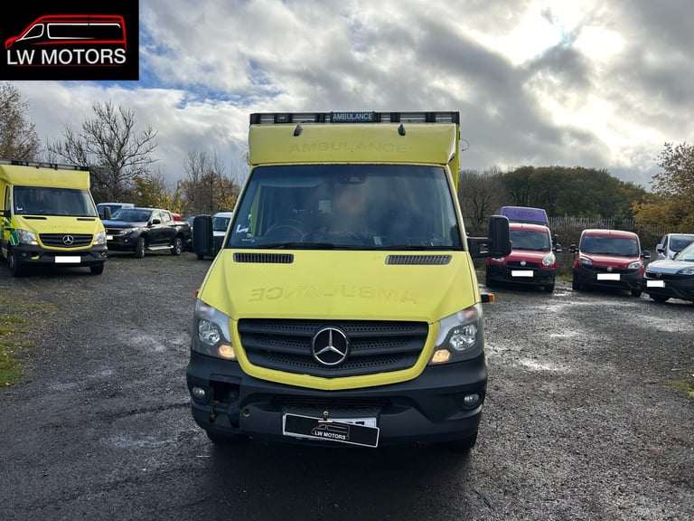 MERCEDES BENZ SPRINTER 519 CDI DIRECT EX AMBULANCE SERIVICS 2017 17 REG EURO 6