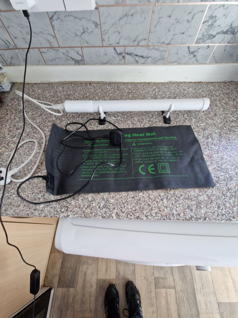 image for Grow lights heat mats and heater tube