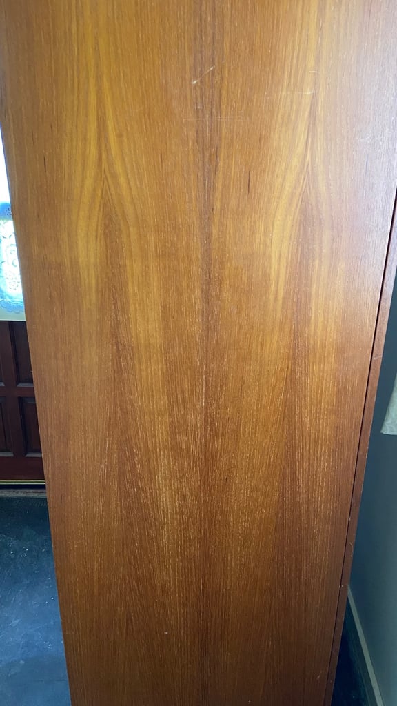 Sturdy mid century wardrobe