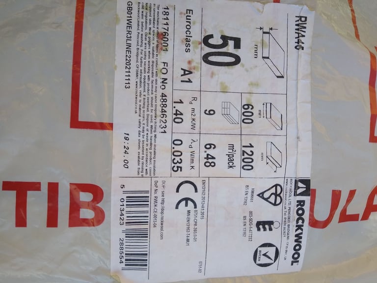 image for Rockwall RWA45 Insulation 