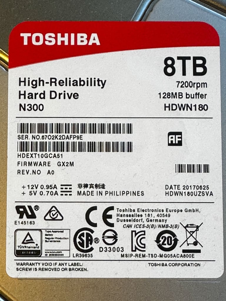 8TB CALDIGIT VR2 Raid 1 hard drive #2