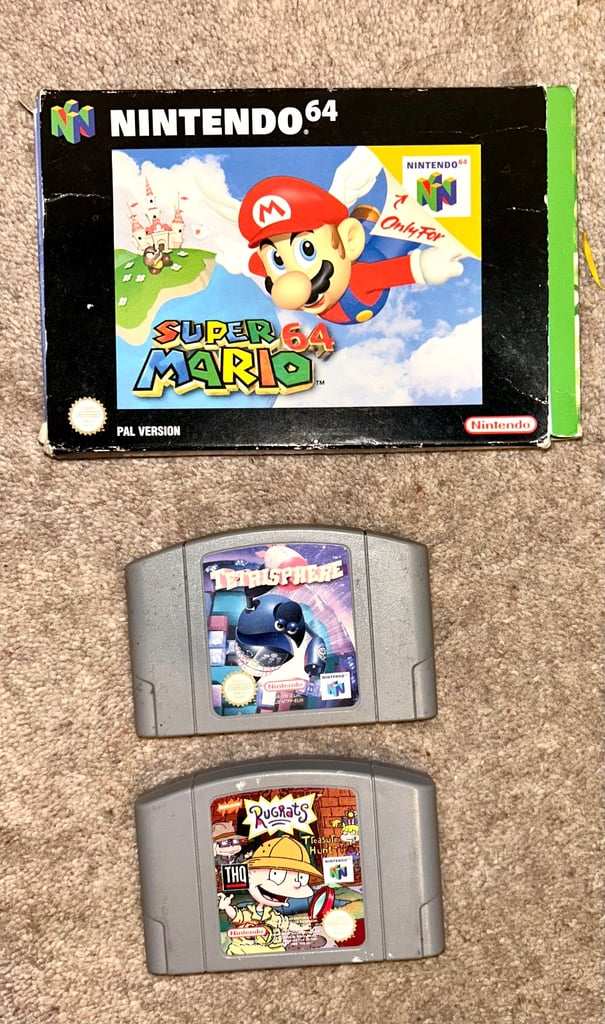 Nintendo 64 BUNDLE With 3 GAMES