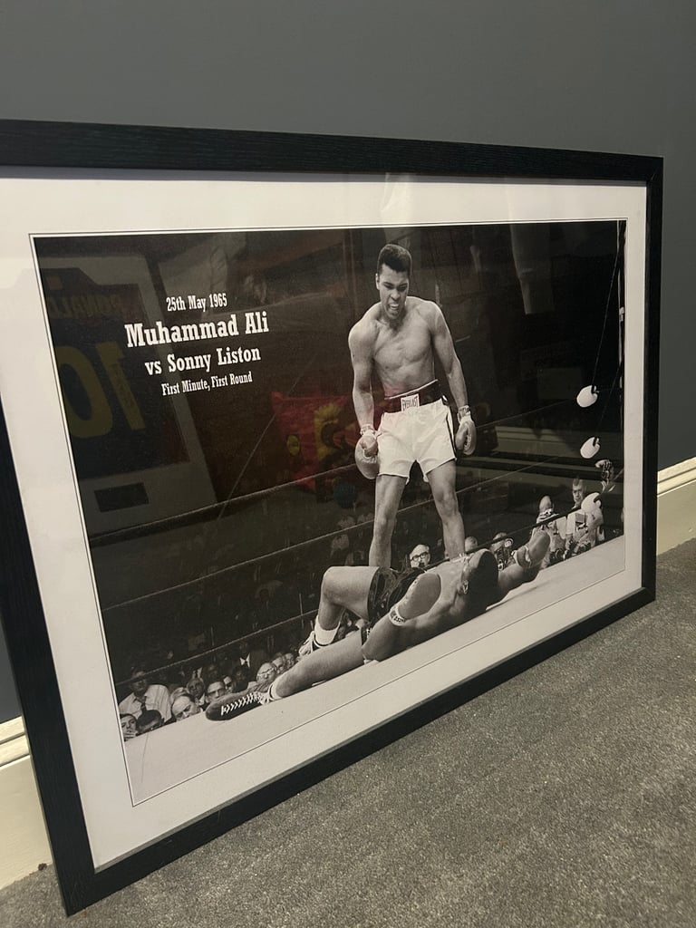 image for Muhammad Ali framed picture 