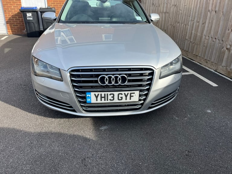 Audi A8 (LWB) 3.0 TDI V6 SE EXECUTIVE Silver Saloon 2013