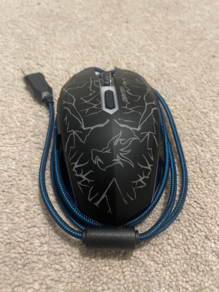 VGuard Wired RGB Gaming Mouse - Great for Laptops and PCs