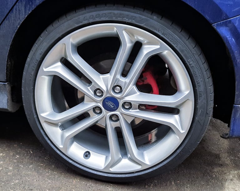 R561S SWAP for Ours FORD FOCUS ST 4X 19'' GENUINE 5 TWIN SPOKE SILVER ALLOY WHEELS