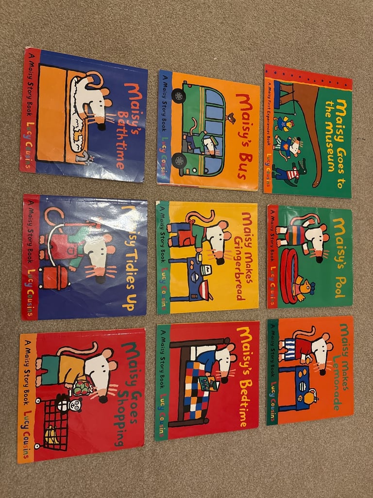 Kids Books Age 3+ Maisy First Experience Books, Story Books and Sticker Books