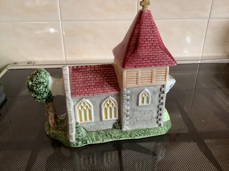 image for Collectible teapot, 'The Church Jumble Sale'