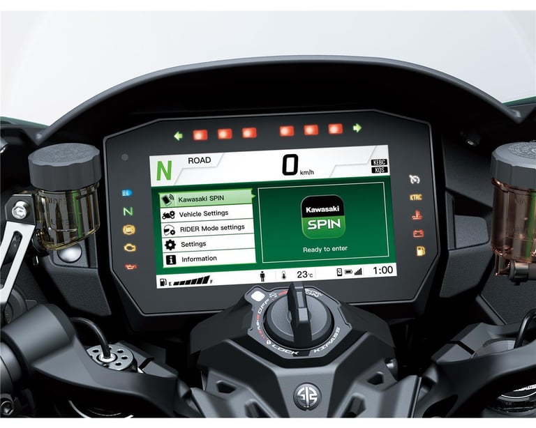 New 2024 Kawasaki MOTORCYCLE Ninja H2 SX TOURER SAVE £3650 Black