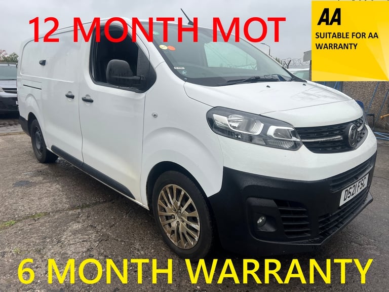 2021 Vauxhall Vivaro 2900 1.5d 100PS Dynamic H1 Van PANEL VAN Diesel Manual