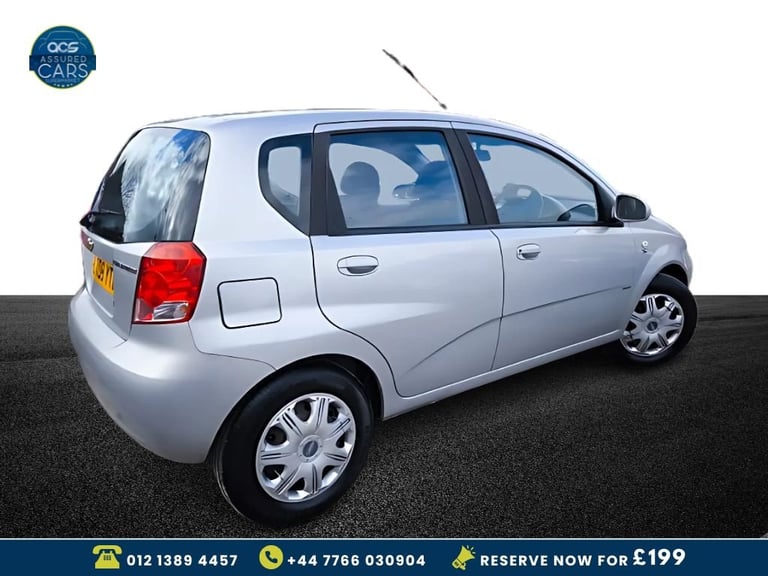 2008 08 CHEVROLET KALOS 1.2 SE 5D 72 BHP