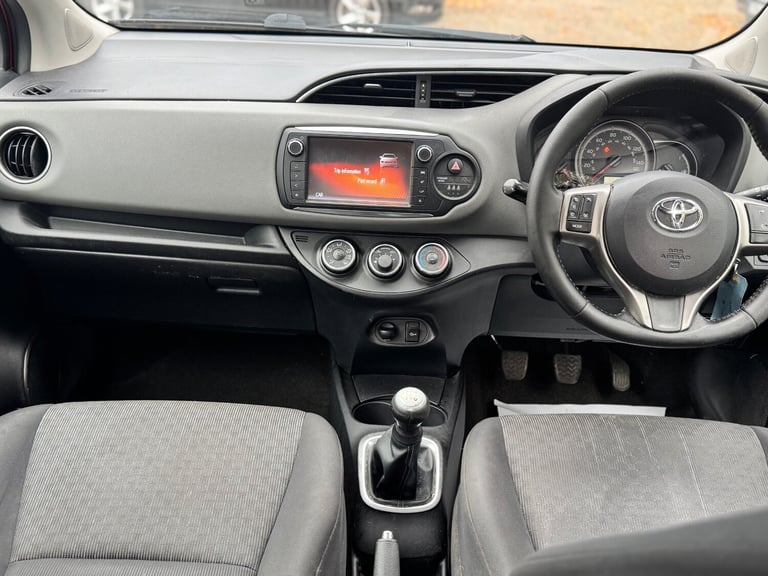 2015 Toyota Yaris 1.0 VVT-i Icon 5dr HATCHBACK Petrol Manual