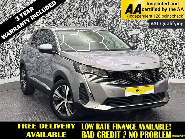 image for 2021 Peugeot 3008 1.2 PureTech Allure Premium SUV 5dr Petrol Manual Euro 6 (s/s) (130 ps) HATCHBA...