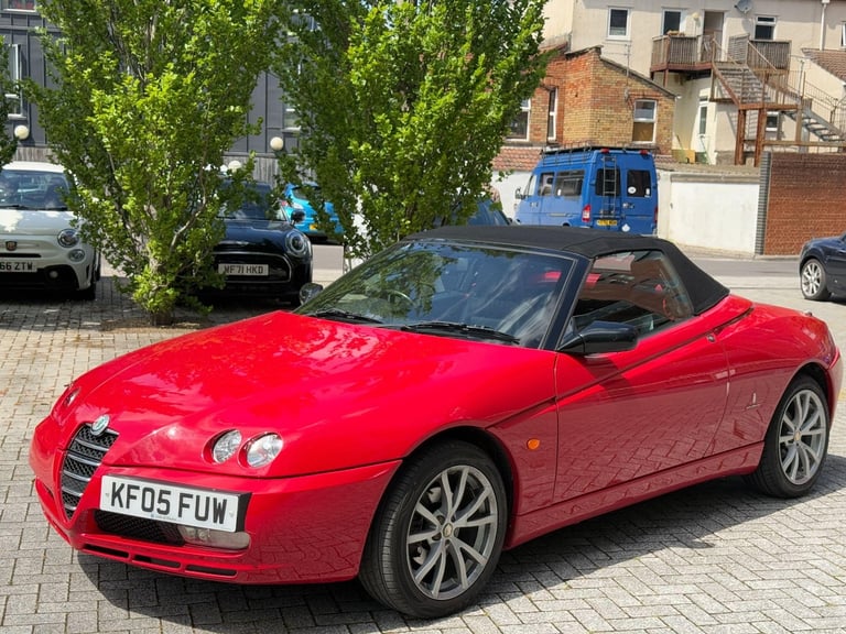 2005 Alfa Romeo Spider 2.0 JTS Lusso 2dr CONVERTIBLE Petrol Manual