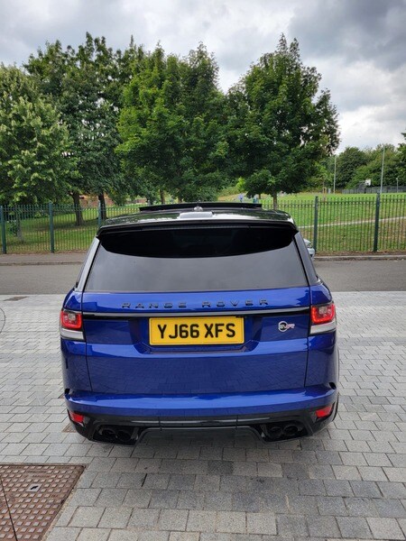 LAND ROVER RANGE ROVER SPORT V8 SVR 5.0 SUPERCHARGED AUTO 4WD
